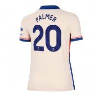 Camiseta Chelsea Cole Palmer #20 Visitante Equipación para mujer 2024-25 manga corta